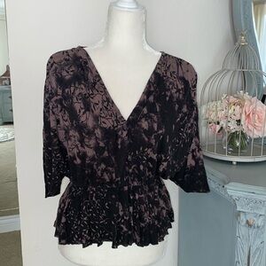 Free People Open Back Top